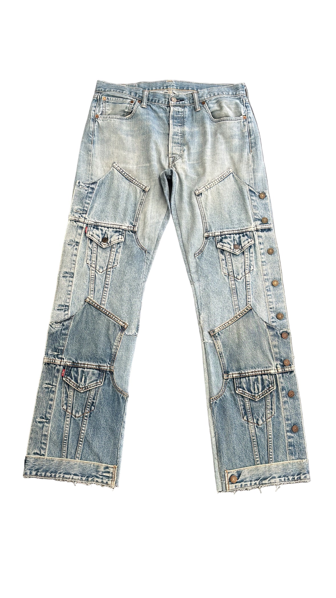 Blue Double Jacket Denim