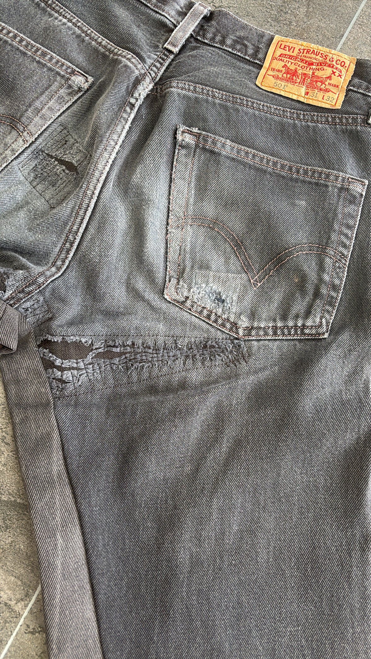 Black Flare Denim