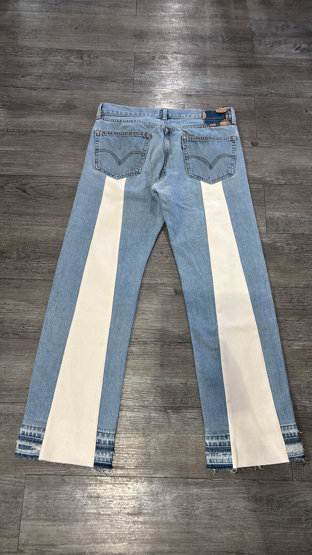 Blue Back Line Denim