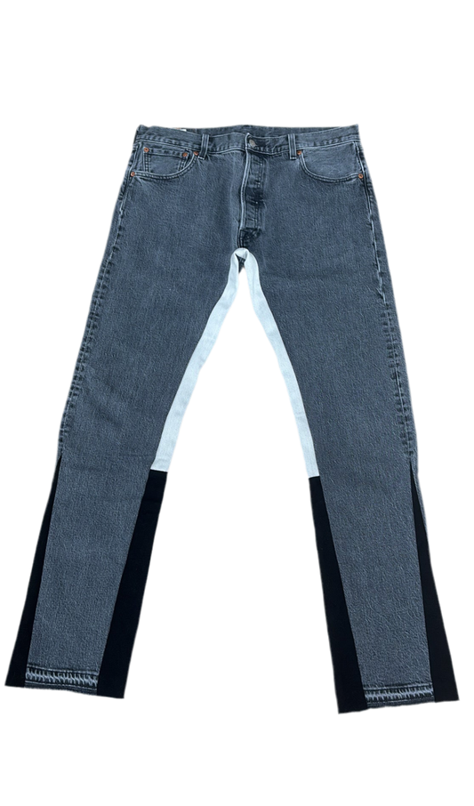 Charcoal jeans flare