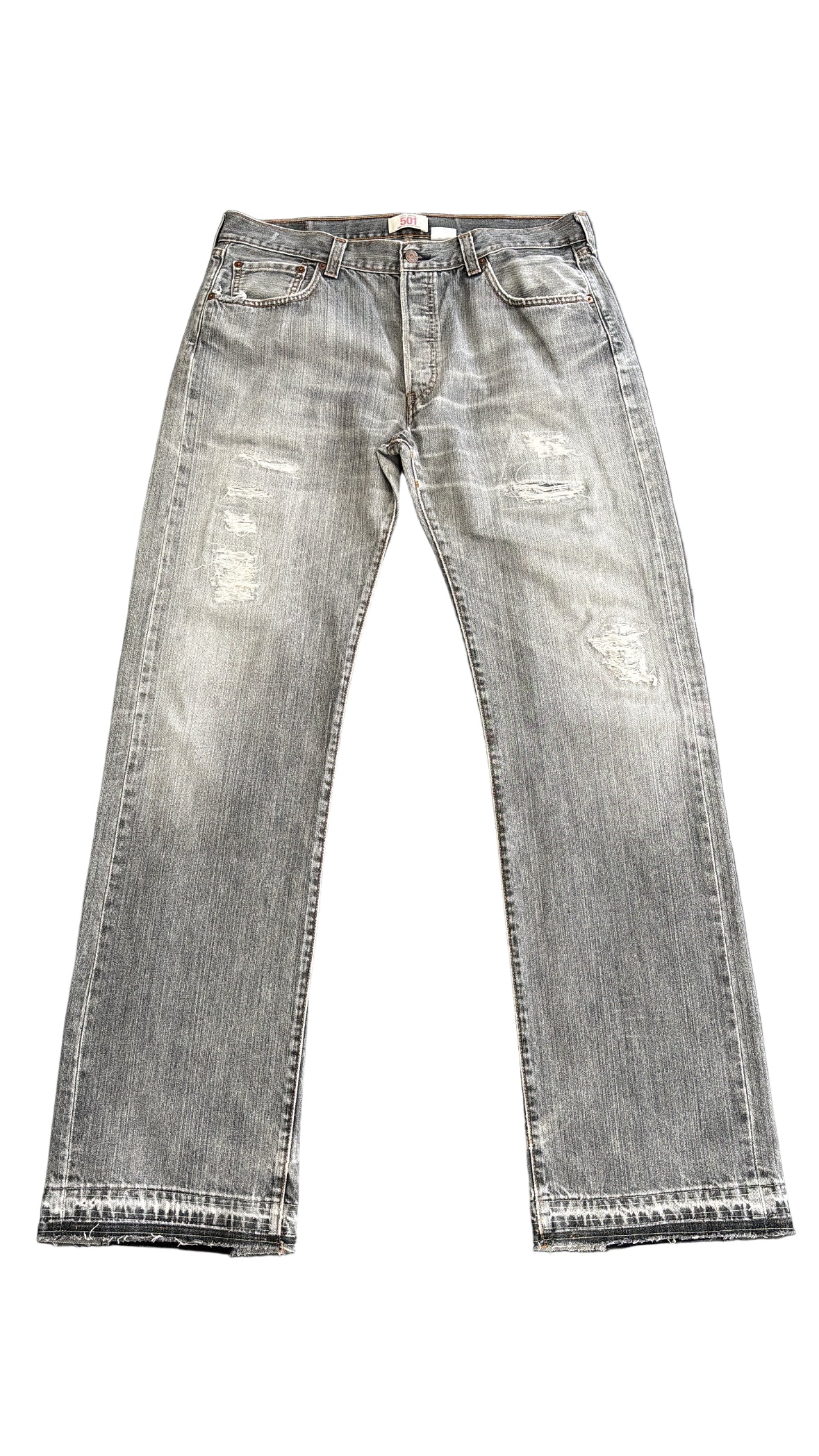 Grey Back Line Denim