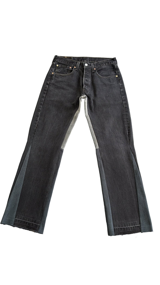 Black Flare Denim