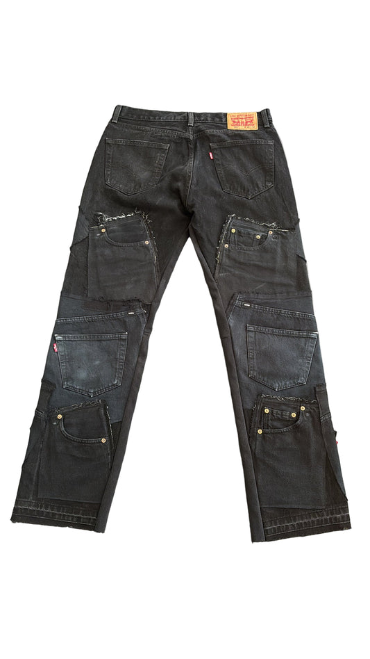 4in1 Black Denim