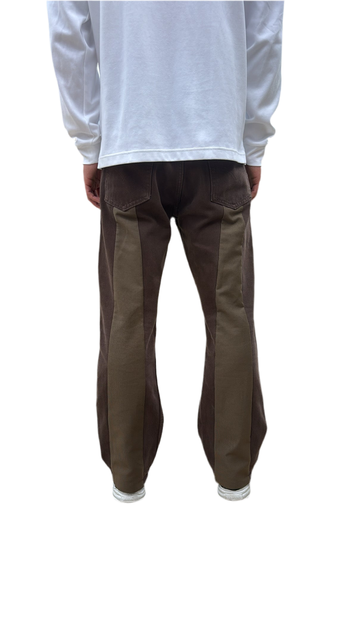 Dark Brown Back Line Denim