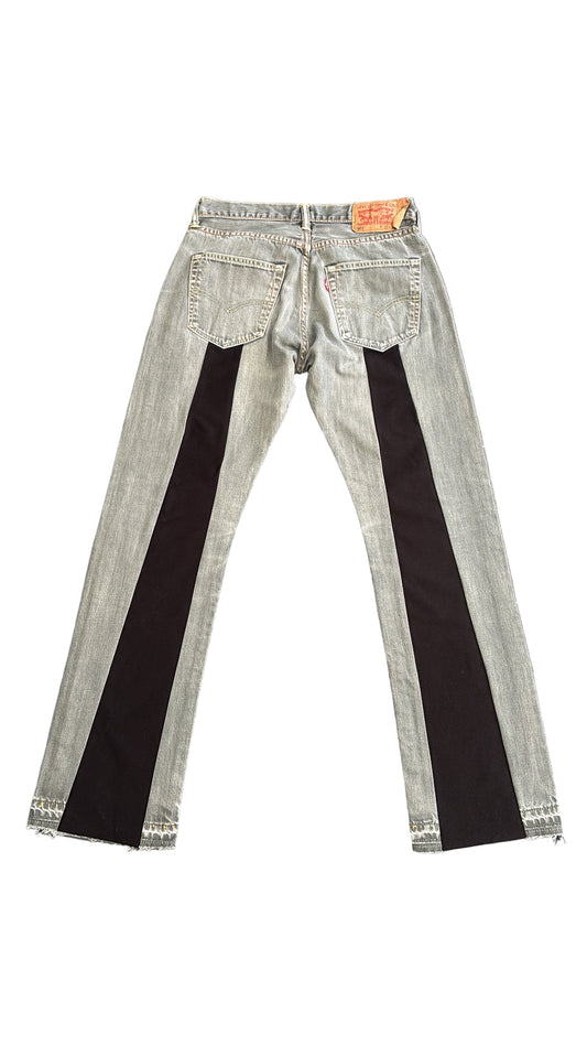 Grey Back Line Denim