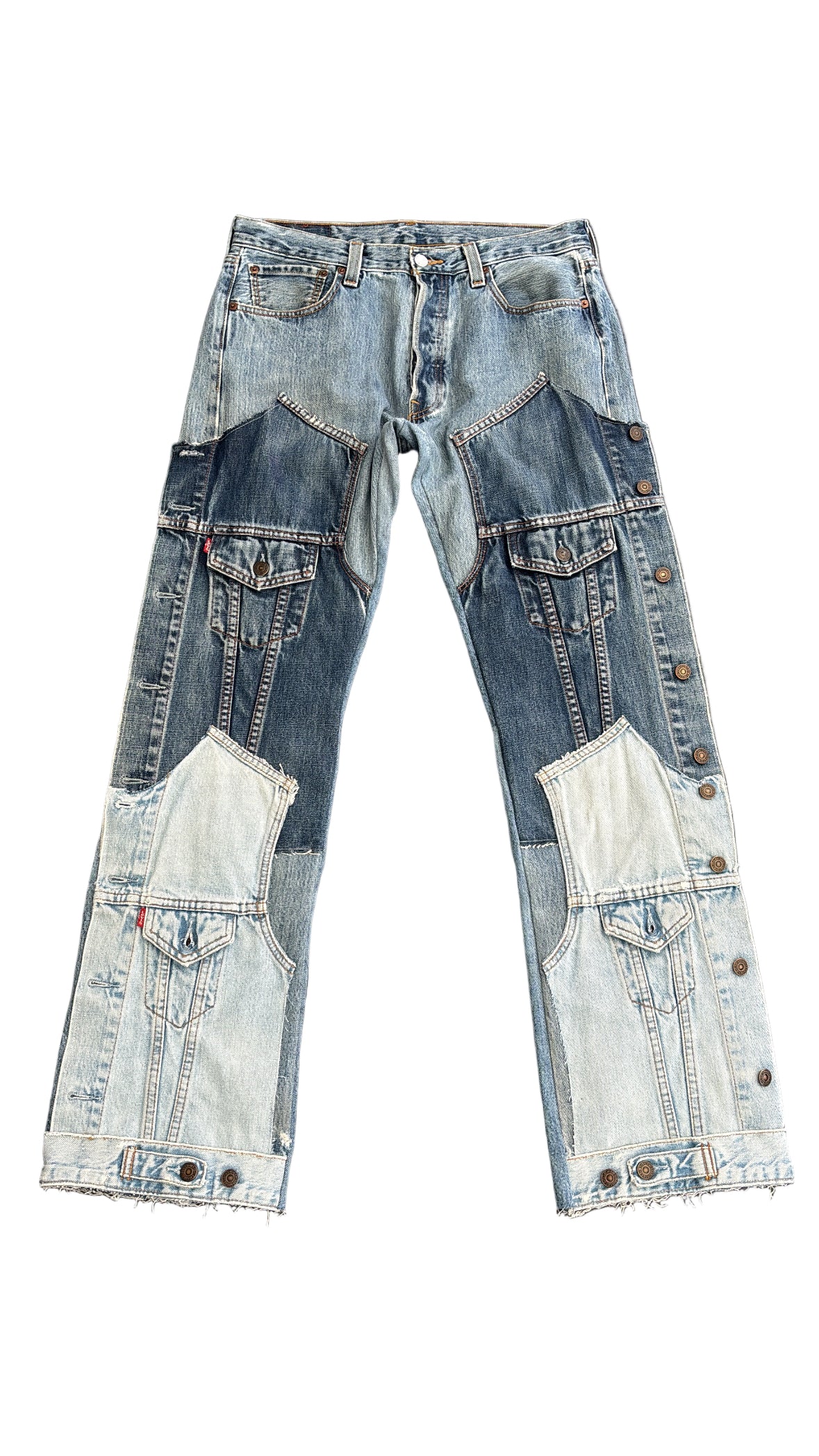Blue Double Jacket Denim