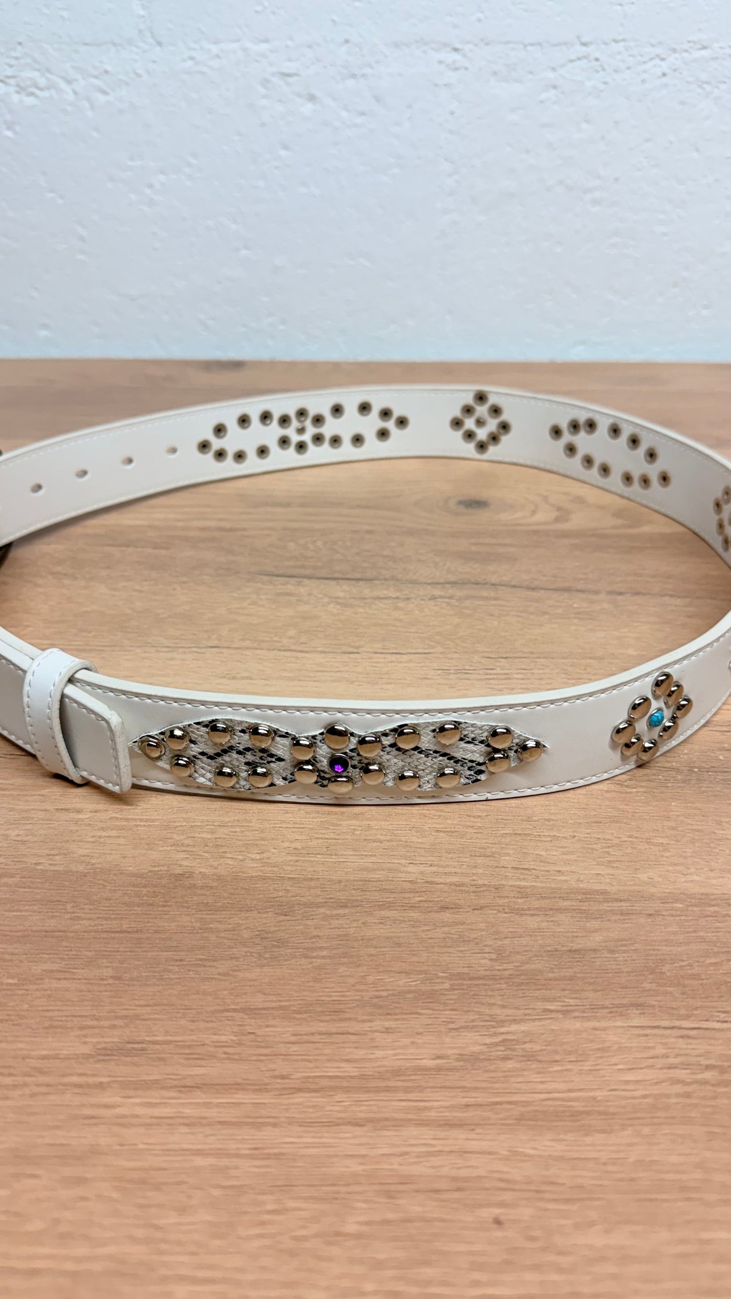 Ceinture GÉÈM Studio White