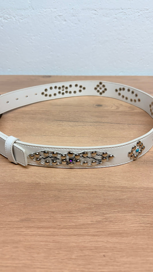 Ceinture GÉÈM Studio White