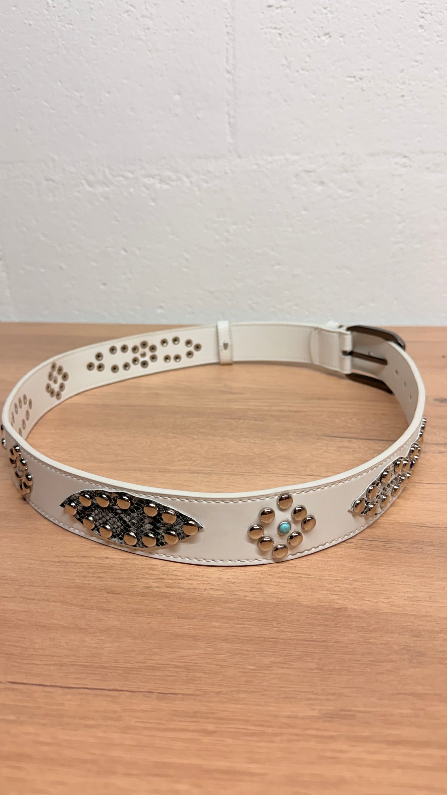 Ceinture GÉÈM Studio White