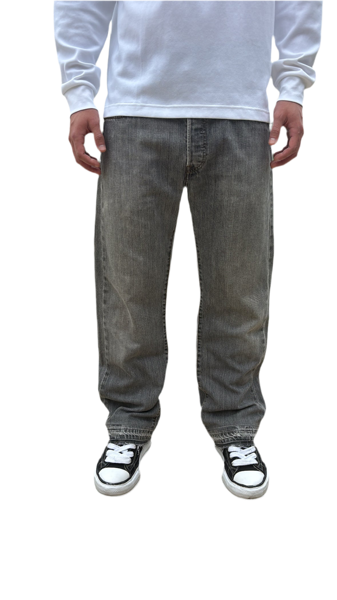 Dark Grey Back Line Denim