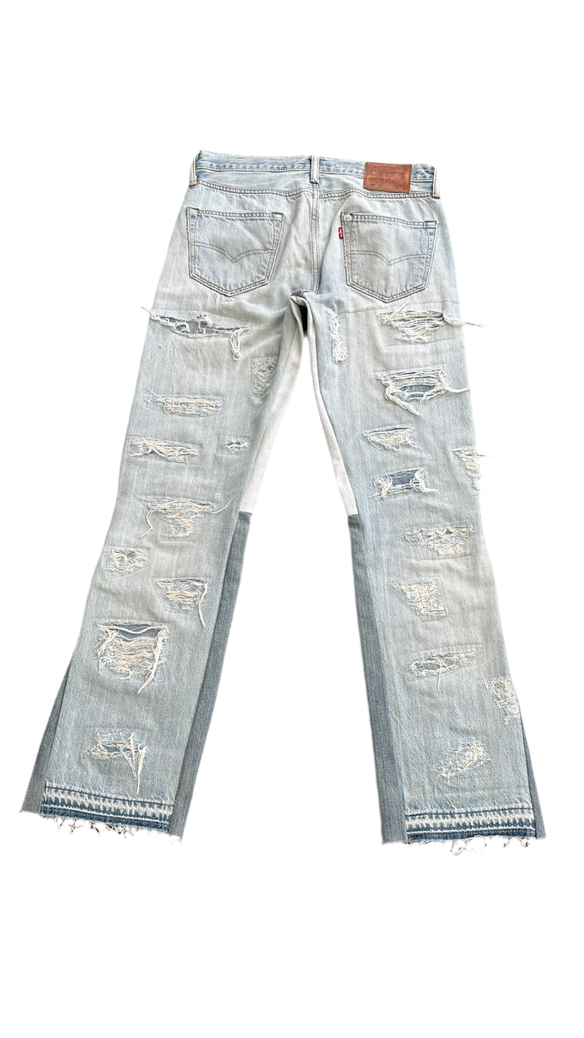 Blue Destroy Denim