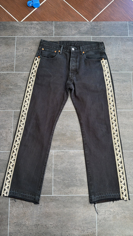 Jeans Perle Noir GÉÈM Studio