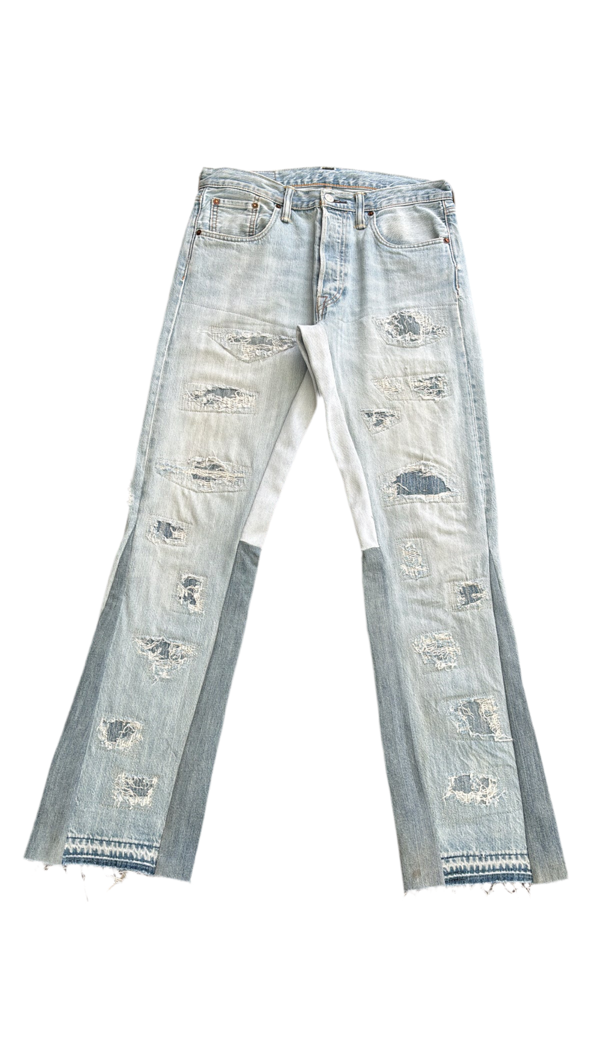 Blue Destroy Denim