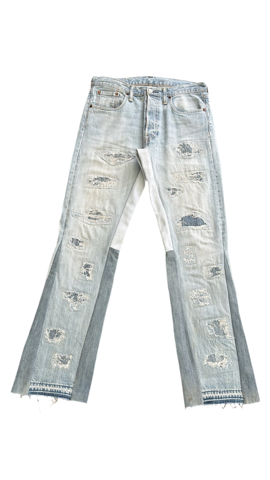 Blue Destroy Denim