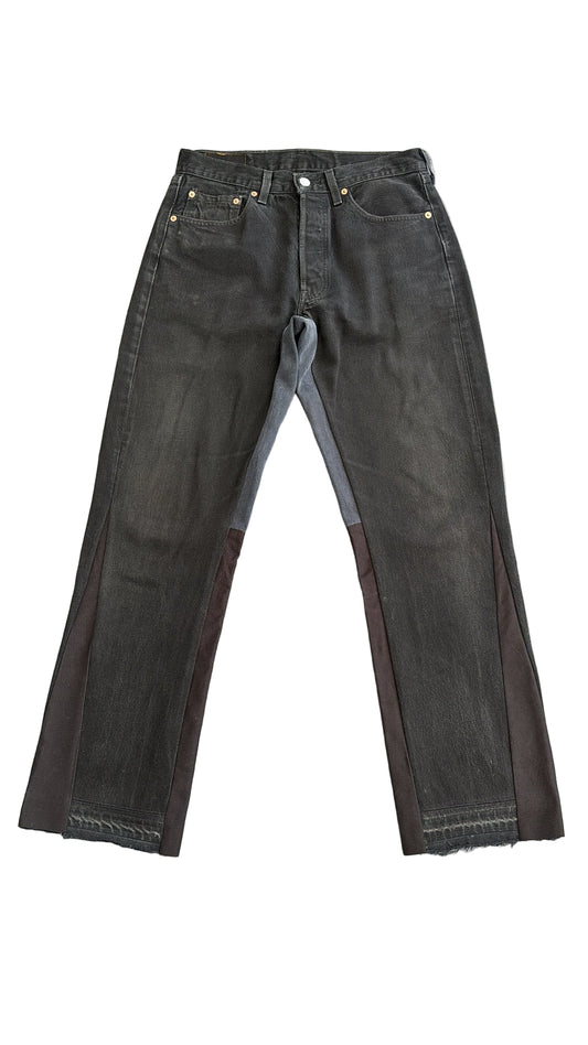 Black Flare Denim