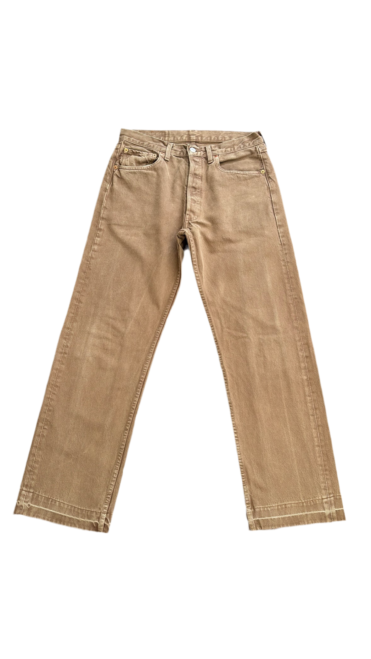 Light Brown Back Line Denim