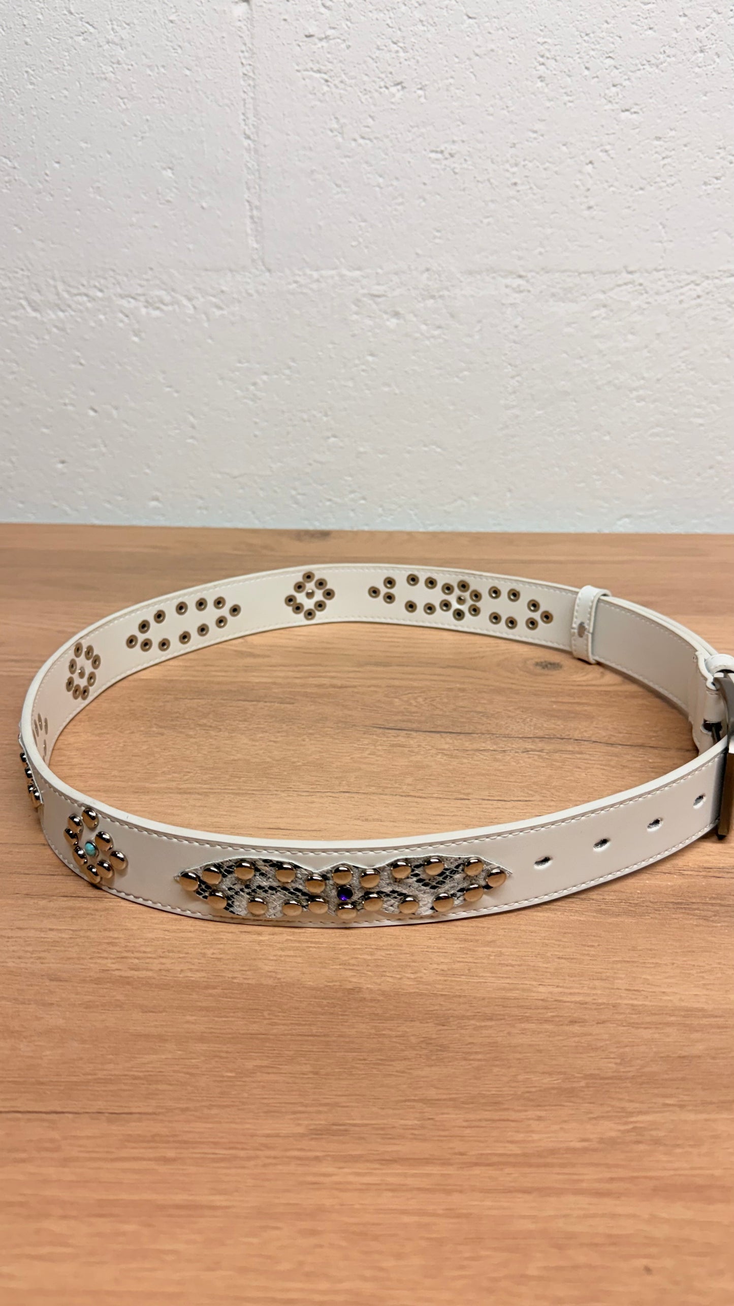 Ceinture GÉÈM Studio White