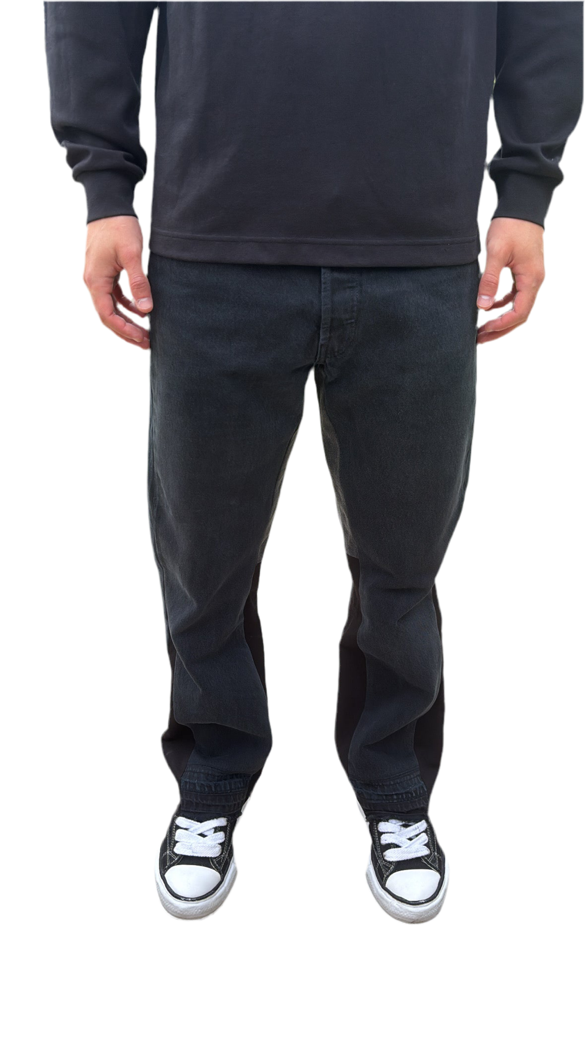 Black Flare Denim