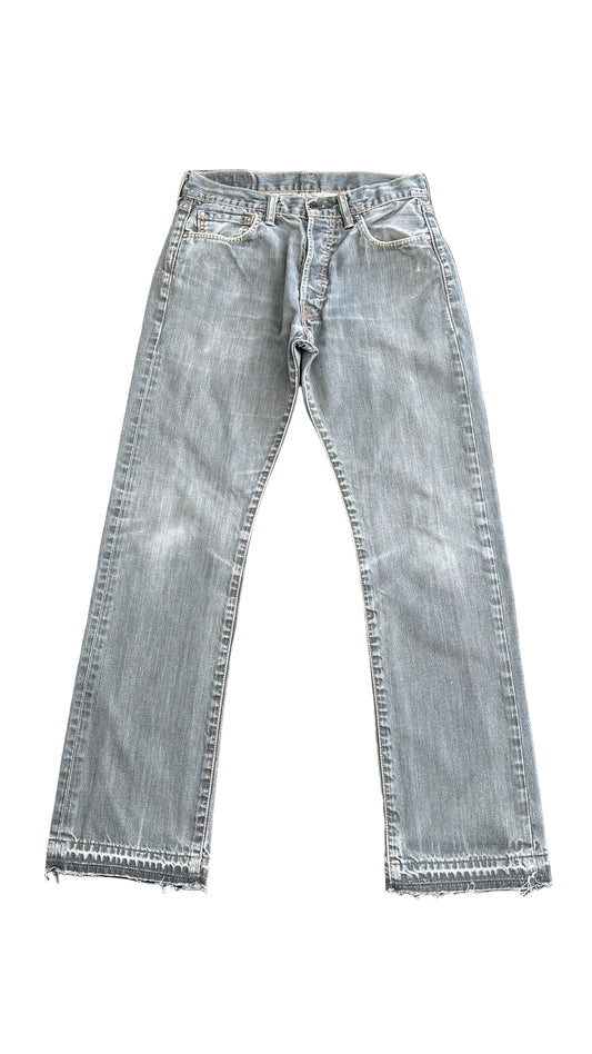 Grey Back Line Denim