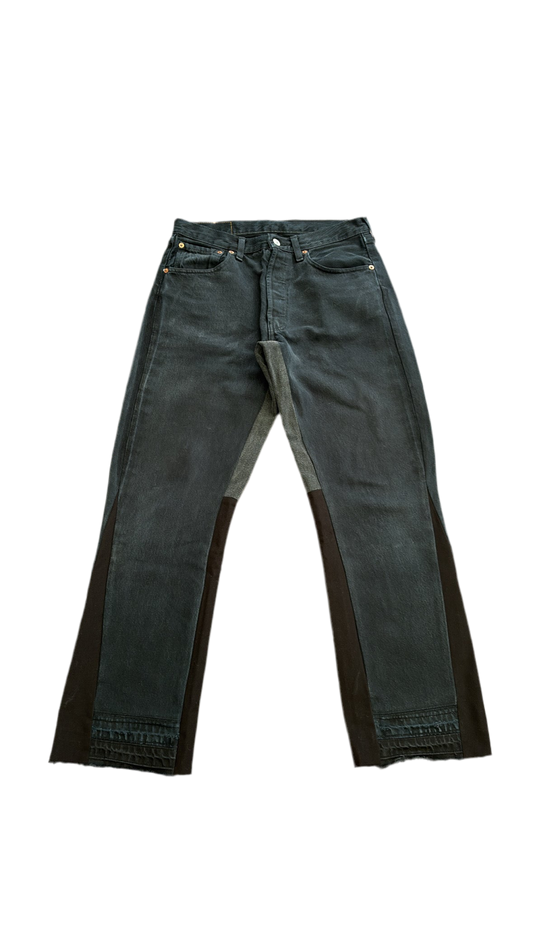 Black Flare Denim