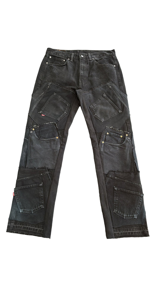 4in1 Black Denim