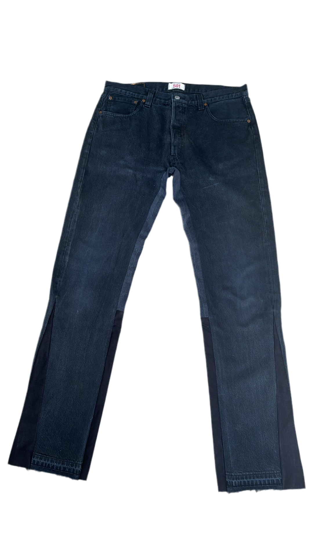 Black jeans flare