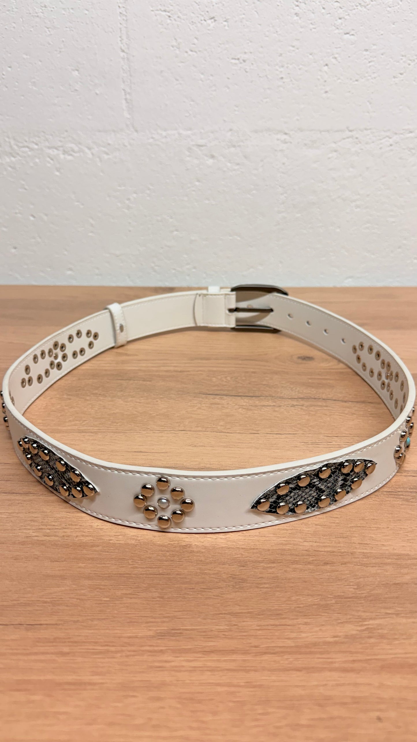 Ceinture GÉÈM Studio White