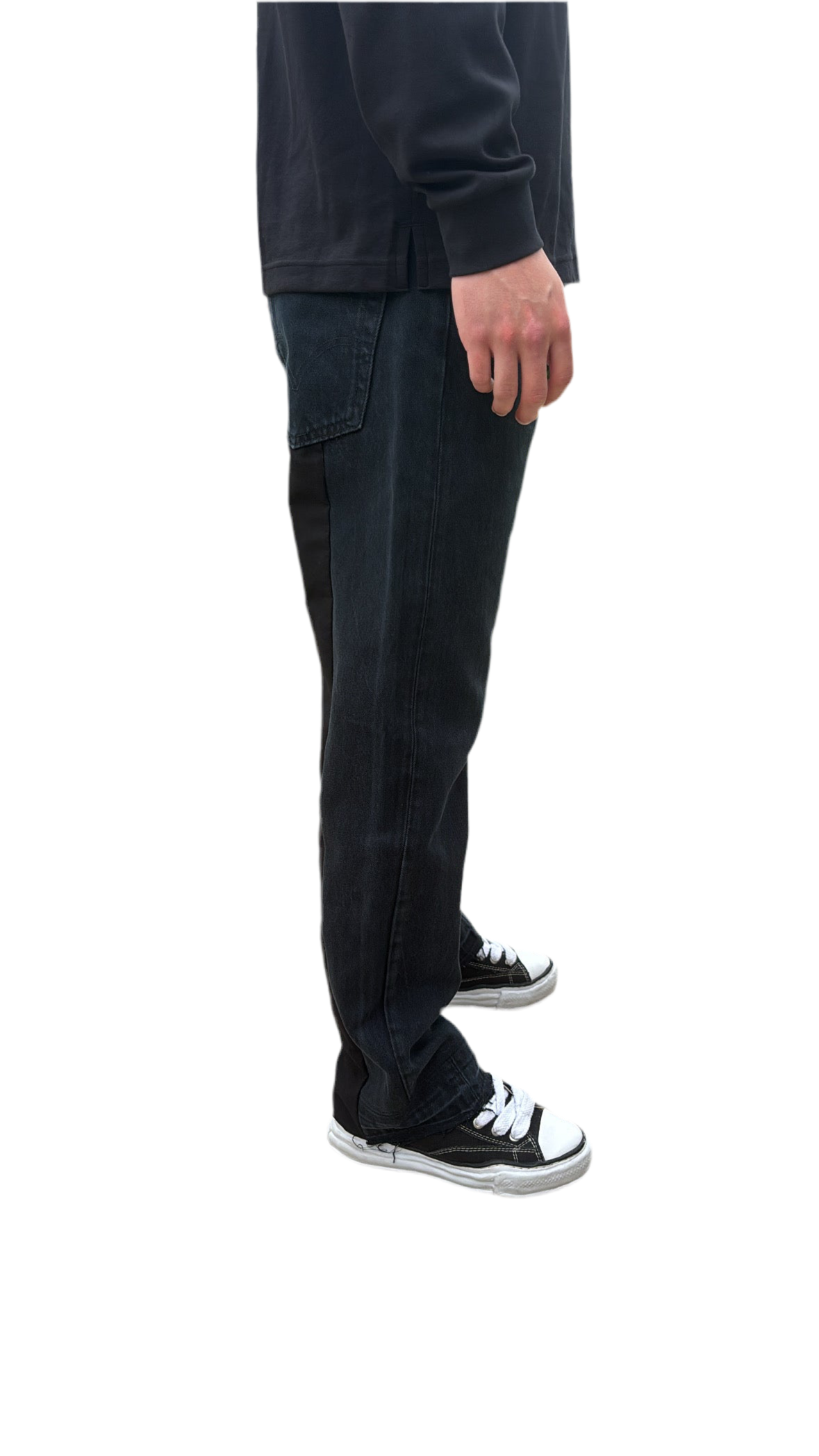 Black Back Line Denim